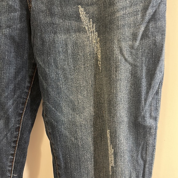 Kit from the Kloth distressed boyfriend jeans blue sz 14 - Picture 2 of 7